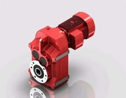 Snelheid Reductor van de schuine rand de Spiraalvormige Aangepaste Motor met de Transmissiedelen van de Schacht Rode Macht