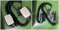 Zwarte Externe Peddels voor Defibrillator Innomed-Mod. cardio-hulp-200B