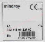 Geduldige de Monitordelen PN 115-011827-00 van de Mindraya6 IPM IBP Module