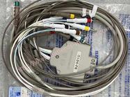 Het electrocardiogramecg Kabel 10 Looddraden 15 van BJ-901D Nihon Kohden de Europese Standaardschakelaar van de Speldennaald