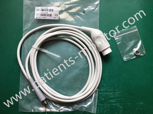 GE TOCO Transducer / Probe 2264 HAX2264 LAX Fetal Monitor Cable Assembly SP-FTC-GE01 met schroefknop